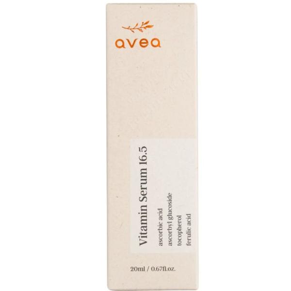Ser Antioxidant &amp; Iluminator cu Acid Ascorbic, Ascorbyl Glucoside, Tocoferol si Acid Ferulic- Avea Avea Vitamin Serum 16.5%, 20 ml