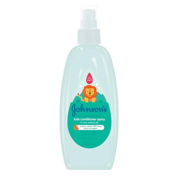 Balsam Spray pentru Copii - Johnson's No More Tangles Kids Conditioner Spray, 200 ml