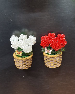 Beaded plant trandafir