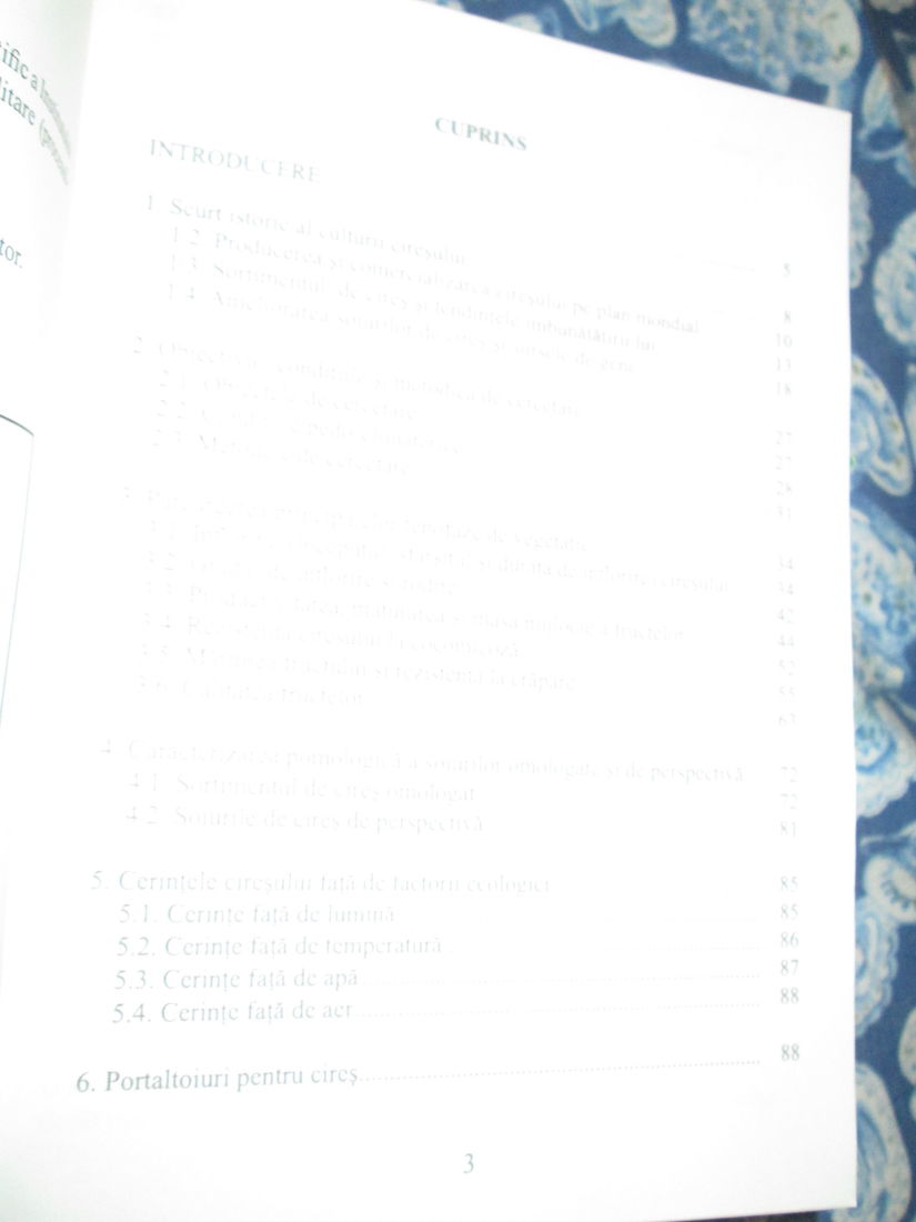 2005 Cultura ciresului