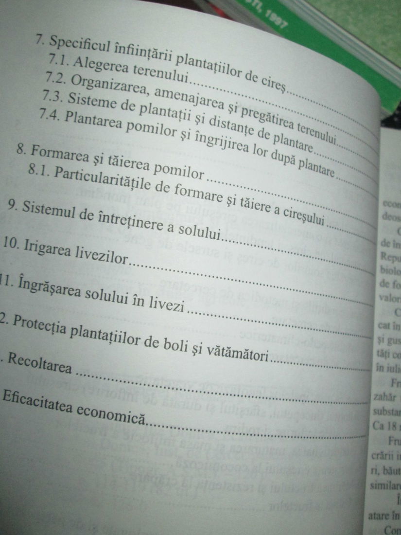 2005 Cultura ciresului