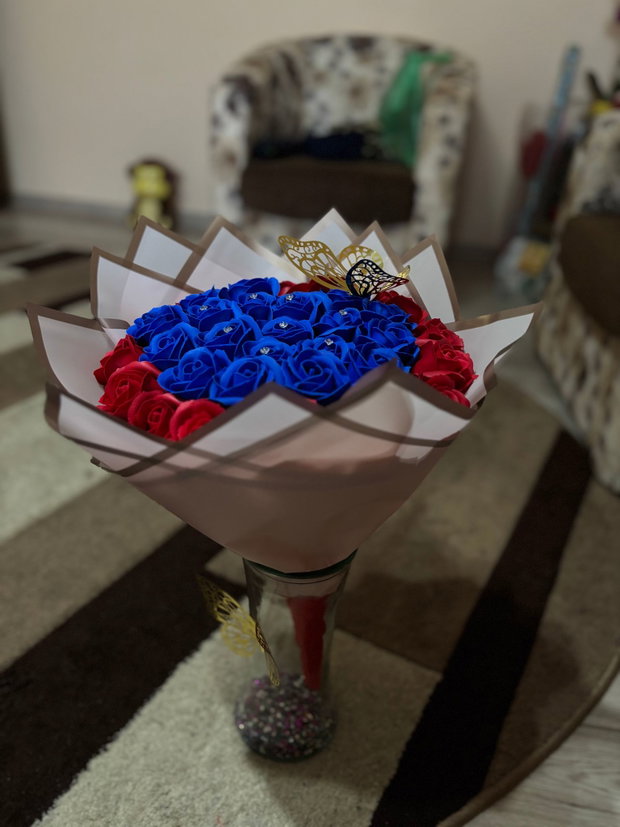 Buchet de săpun cadou original pentru ea