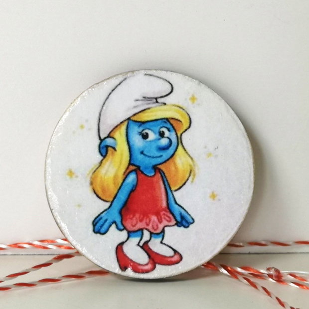 Martisor pentru fetita - strumfita