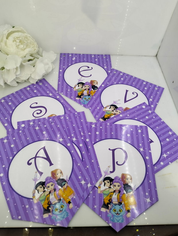 Banner personalizat kpop
