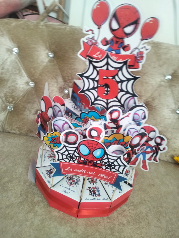 Cutie felie de tort Marvel Little spidey