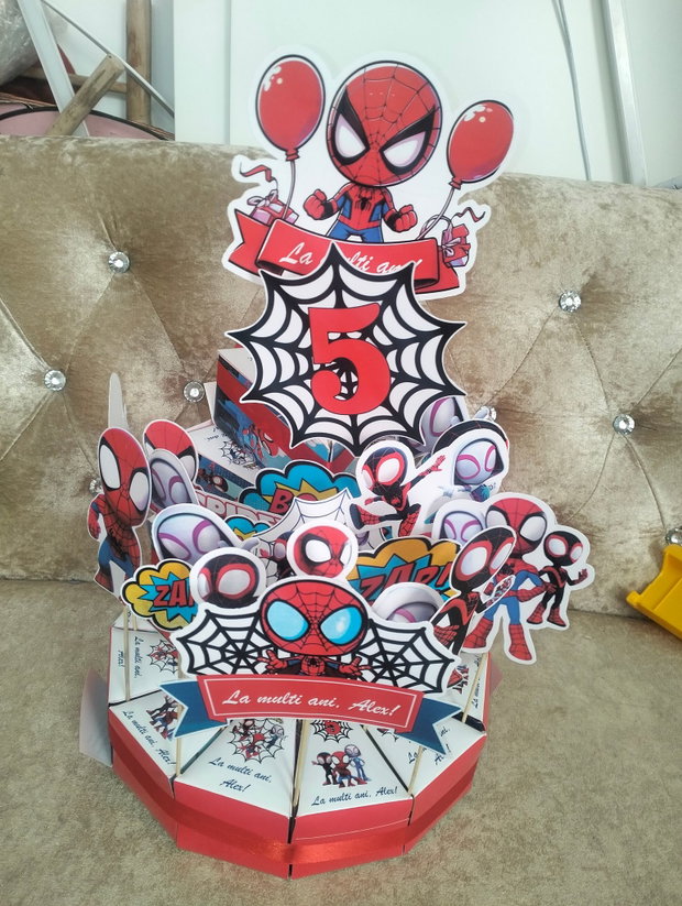 Cutie felie de tort Marvel Little spidey