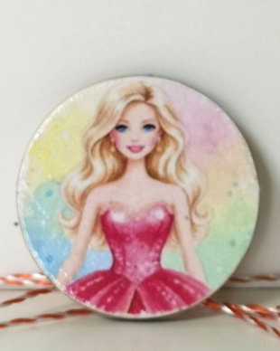 Martisor pentru fetite - papusa Barbie