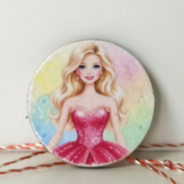 Martisor pentru fetite - papusa Barbie