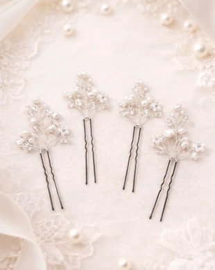 Set 4 ace de par pentru mirese