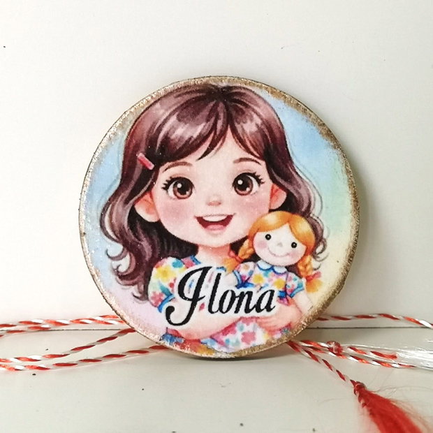 Martisor personalizat cu nume