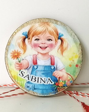 Martisoe personalizat cu nume