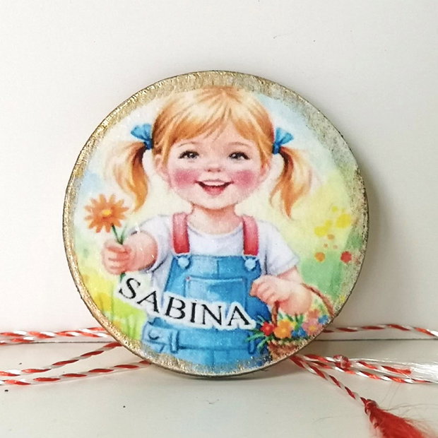 Martisoe personalizat cu nume