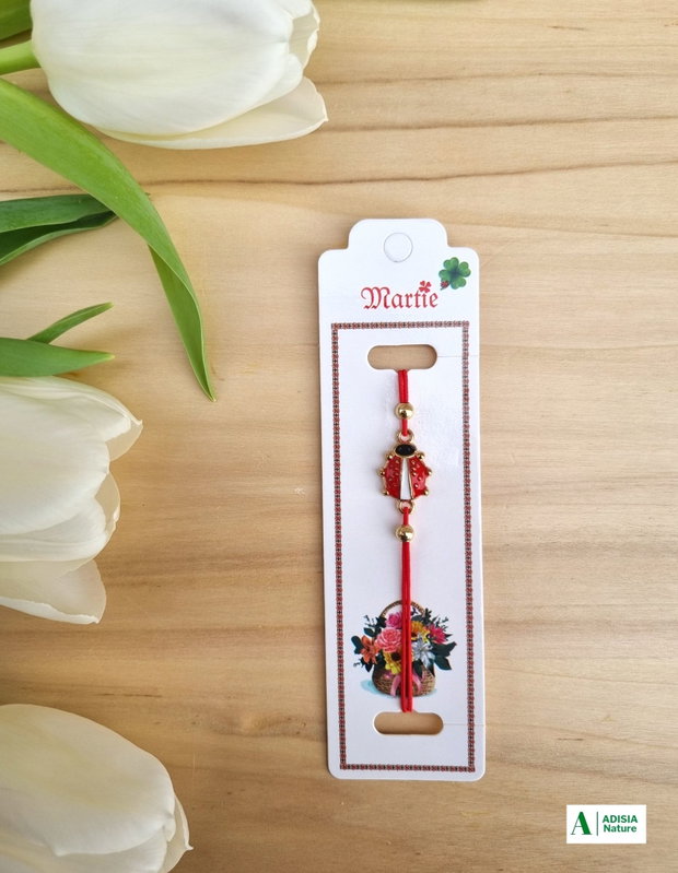 Martisor bratara cu buburuza
