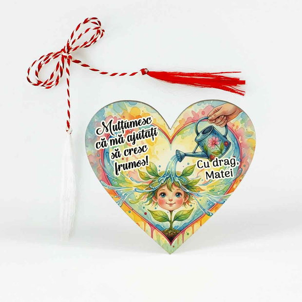 Martisor personalizat educatoare