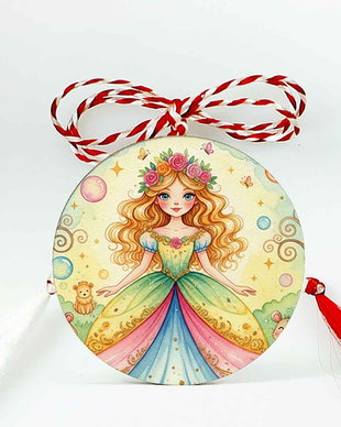 Martisor prințesă pentru fetițe