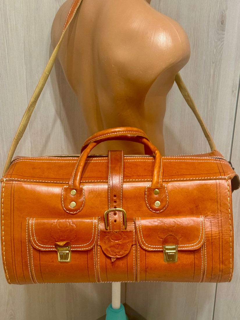 GEANTA ELEGANTA  DE VOIAJ PIELE NATURALA MADE IN ITALY