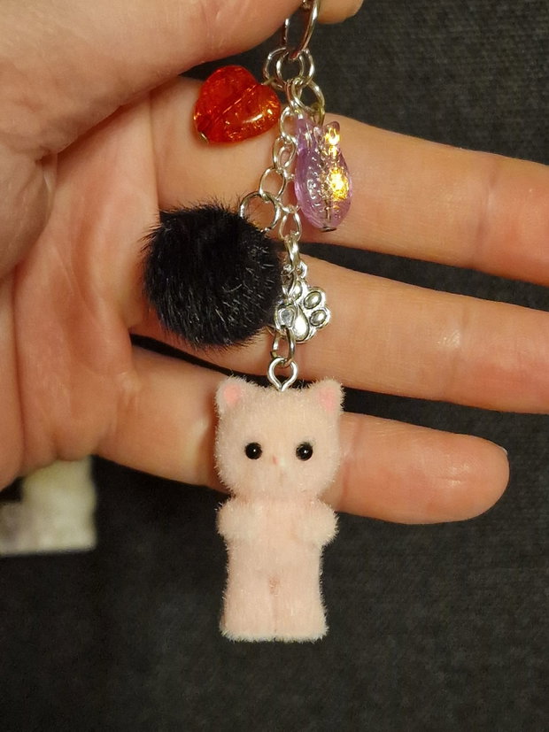 Accesoriu/breloc pisică