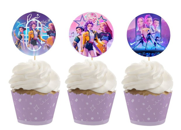 Toppere rotunde K-pop vânătorii de demoni