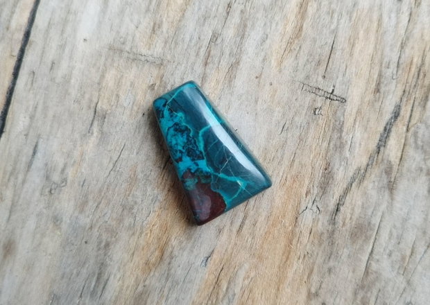 Cabochon crisocola, 26x17x7 mm