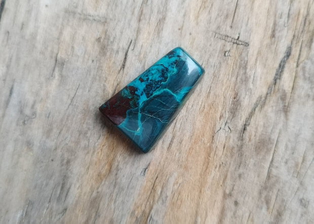 Cabochon crisocola, 26x17x7 mm