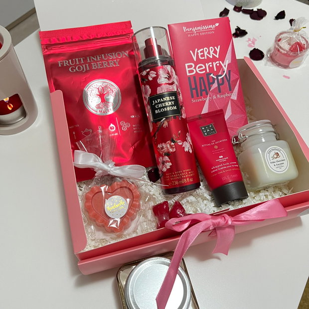 Set cadou Rouge Grace - sweet blossom ritual