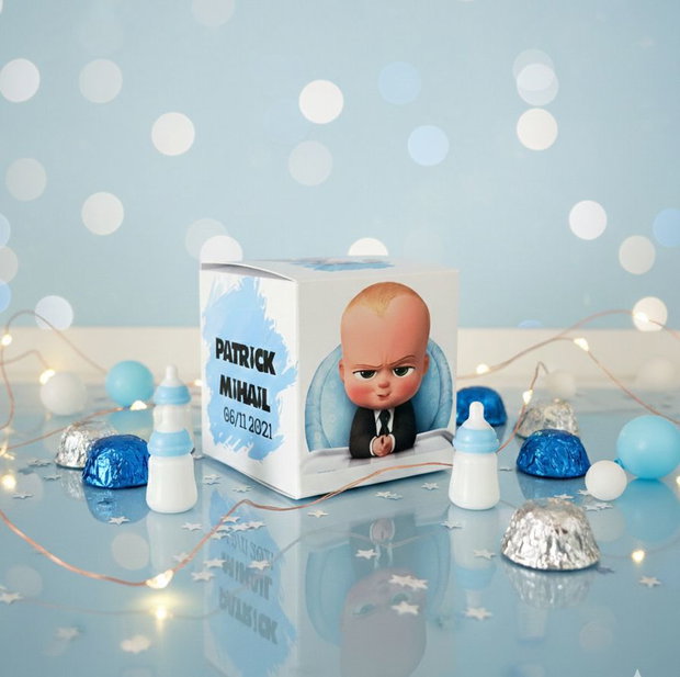 Cutii mărturii botez Baby boss