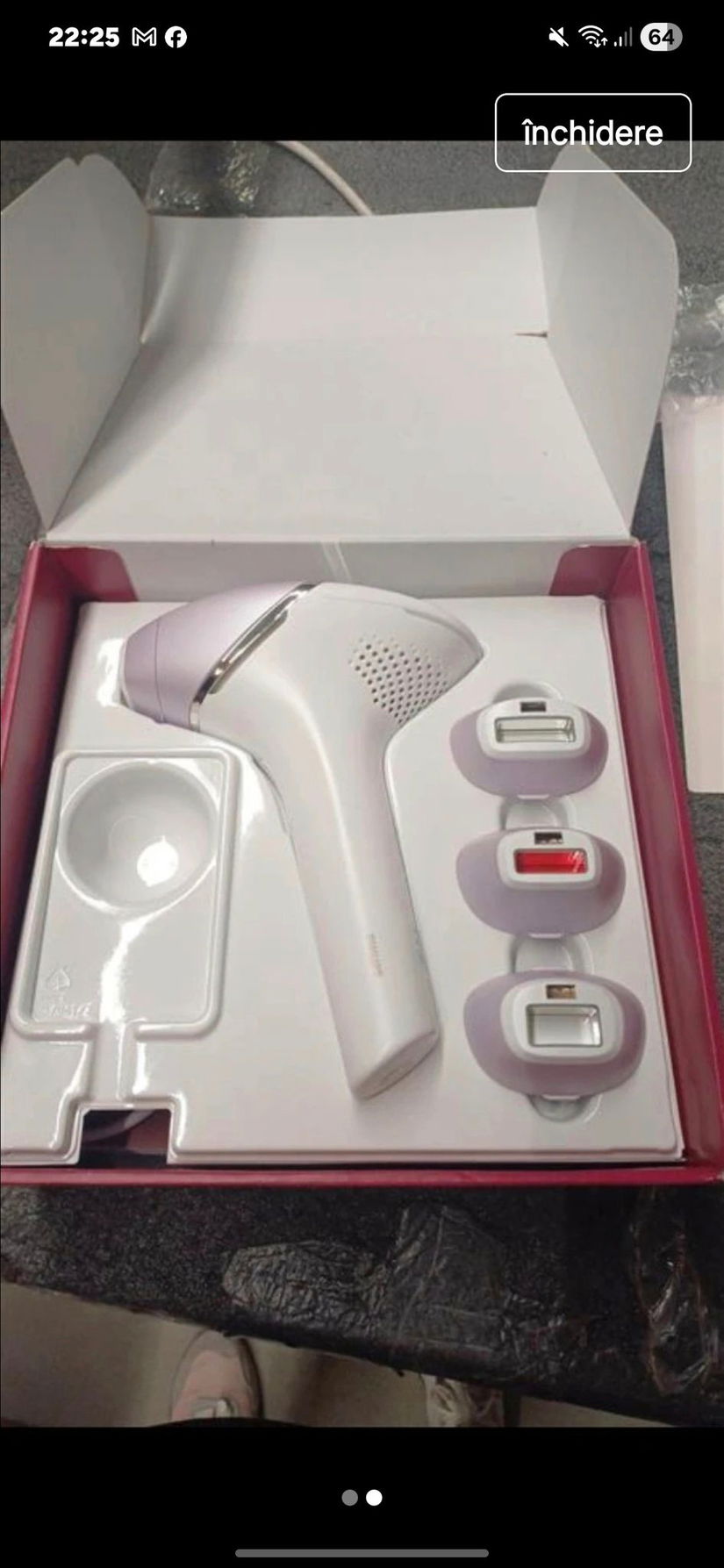 Vând Epilator IPL PHILIPS Lumea Prestige Seria 8000 BRI947/00