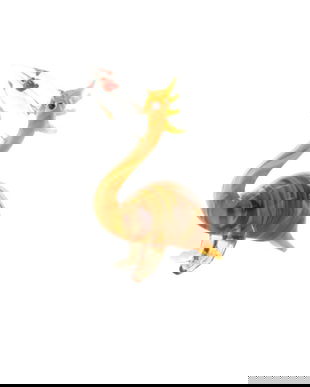 Pelican - miniatura din sticla Murano