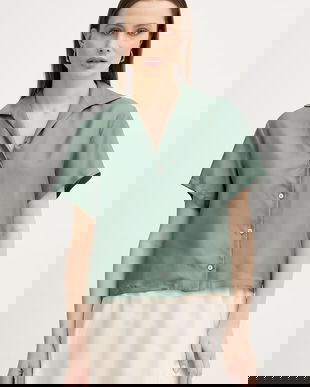 Marella cămașă de mătase MLMSEGNALE