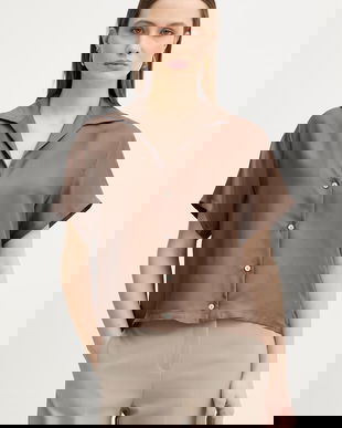 Marella cămașă de mătase MLMSEGNALE