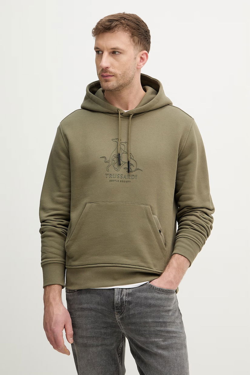 Trussardi hanorac de bumbac