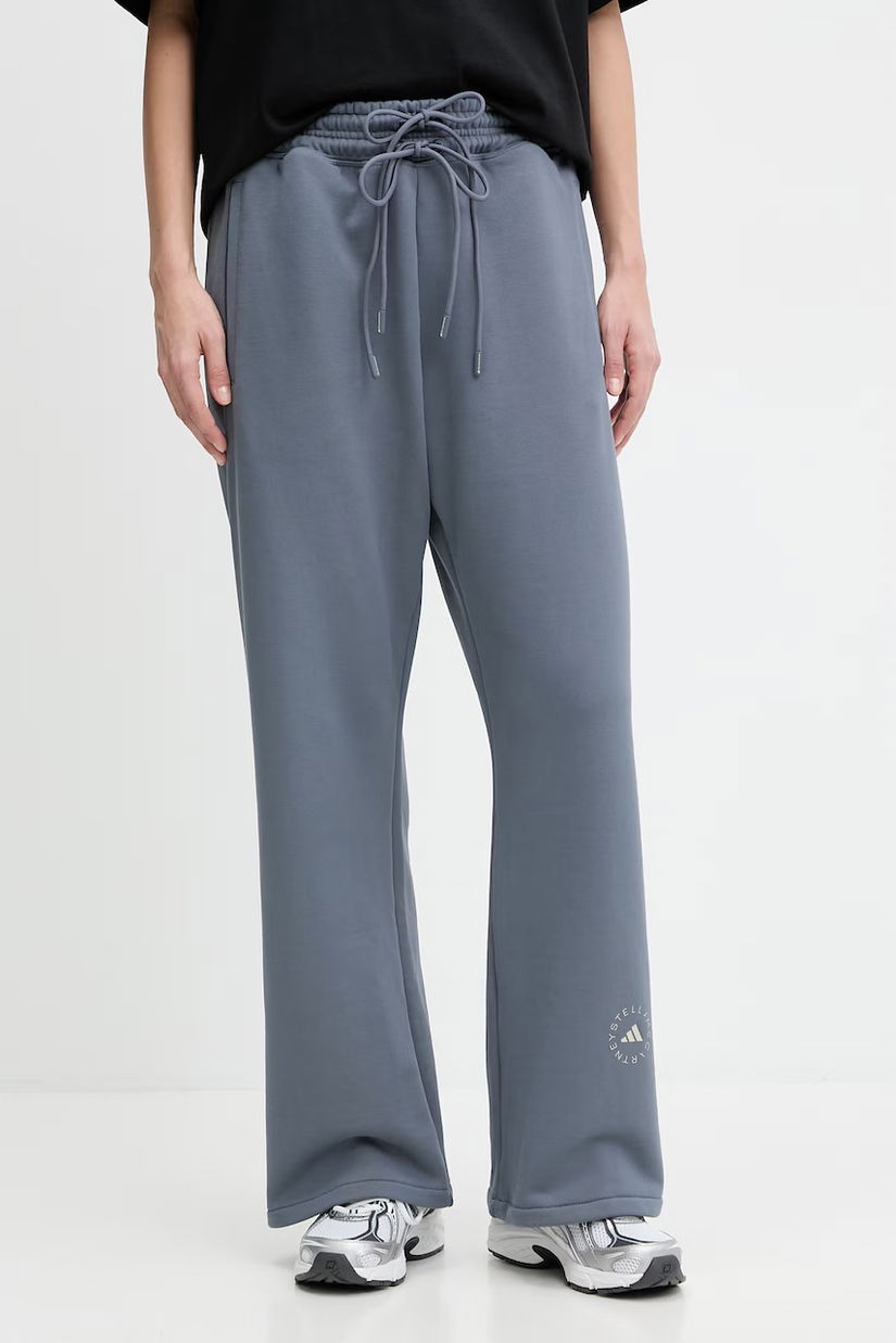 adidas by Stella McCartney pantaloni de trening din bumbac
