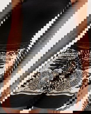 Ermanno Firenze pantaloni scurți din bumbac