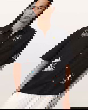 AllSaints cămașă cu in KARLTON