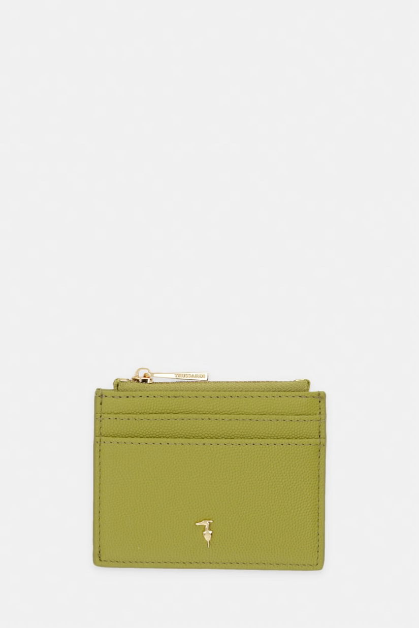 Trussardi husă din piele pentru carduri
