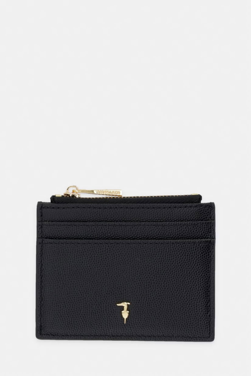 Trussardi husă din piele pentru carduri