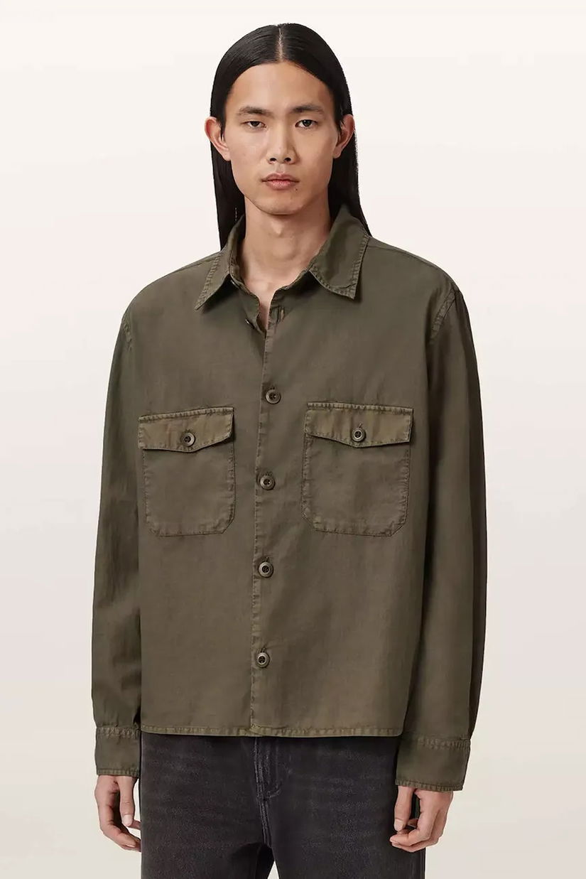 AllSaints cămașă din bumbac STRAND