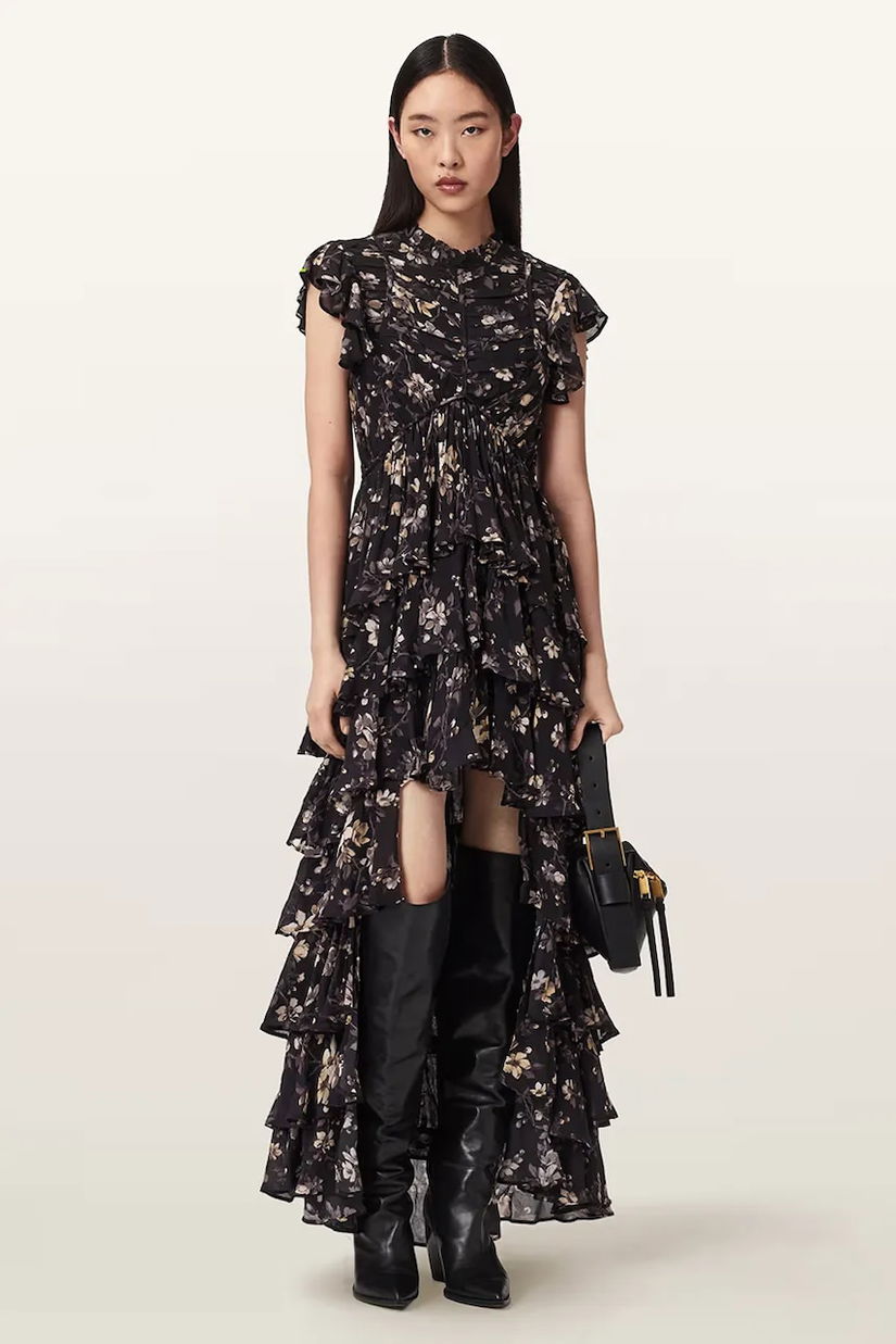 AllSaints rochie SHAELA