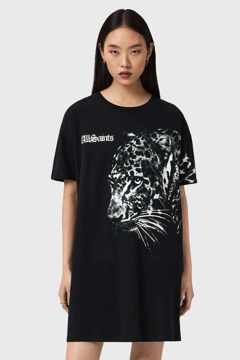 AllSaints rochie din bumbac ZAYA