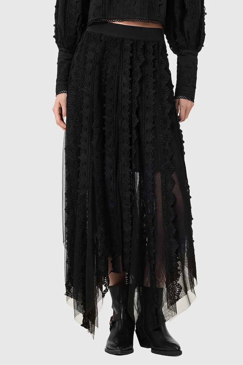 AllSaints fustă VASHTIE