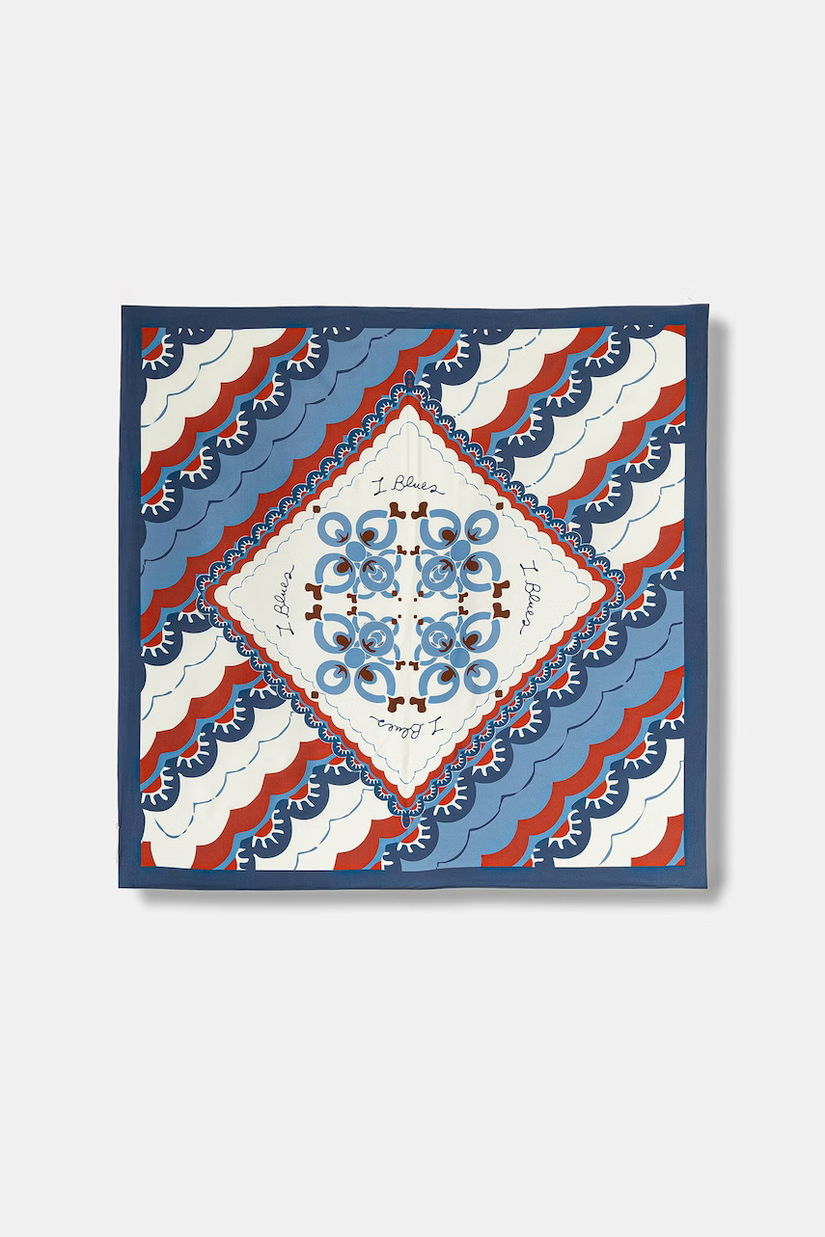 IBlues eșarfă de mătase ALARE