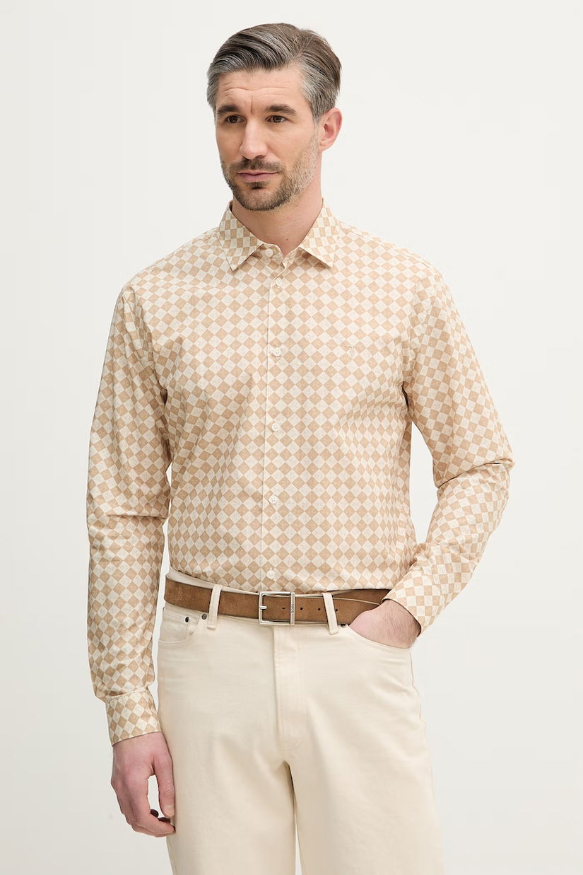 Trussardi cămașă din bumbac