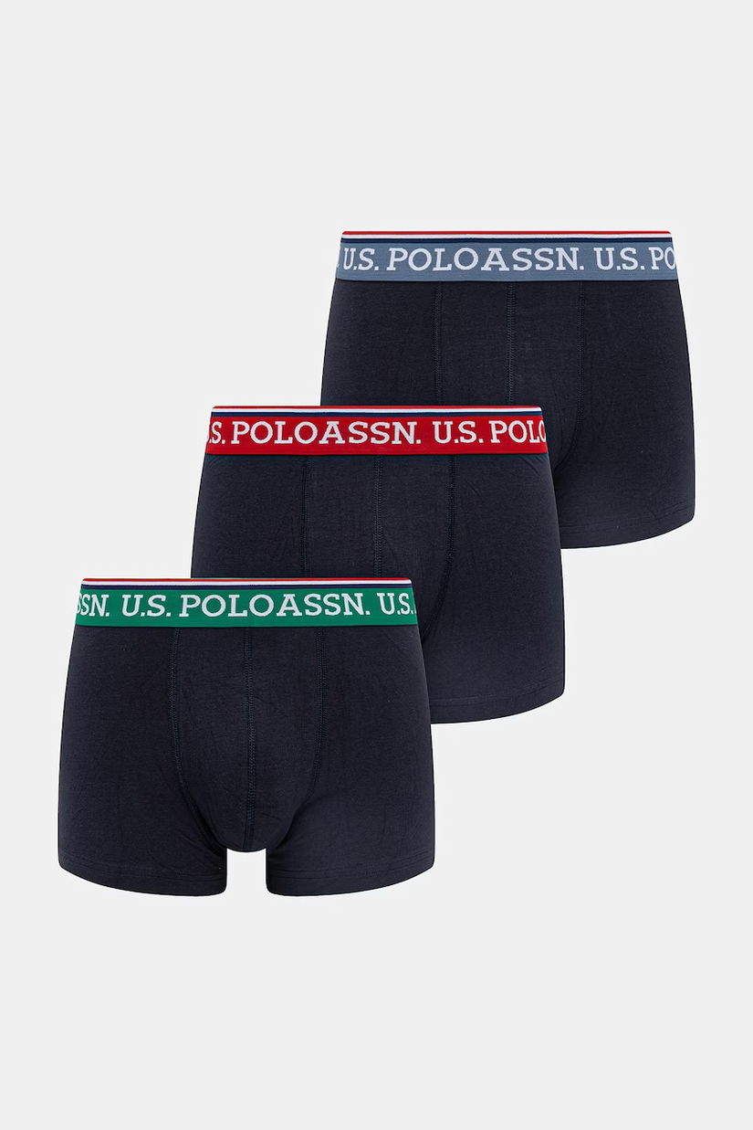 U.S. Polo Assn. boxeri USPA BRAND HIGHLIGHT 3-pack