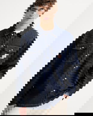 Levi's cămașă din bumbac denim LS WORKER - WW x WORKWEAR