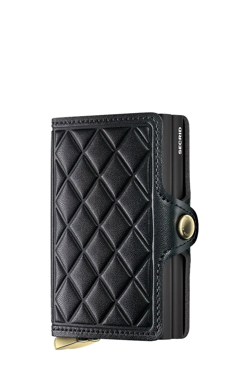 Secrid portofel de piele EMBOSS DIAMOND