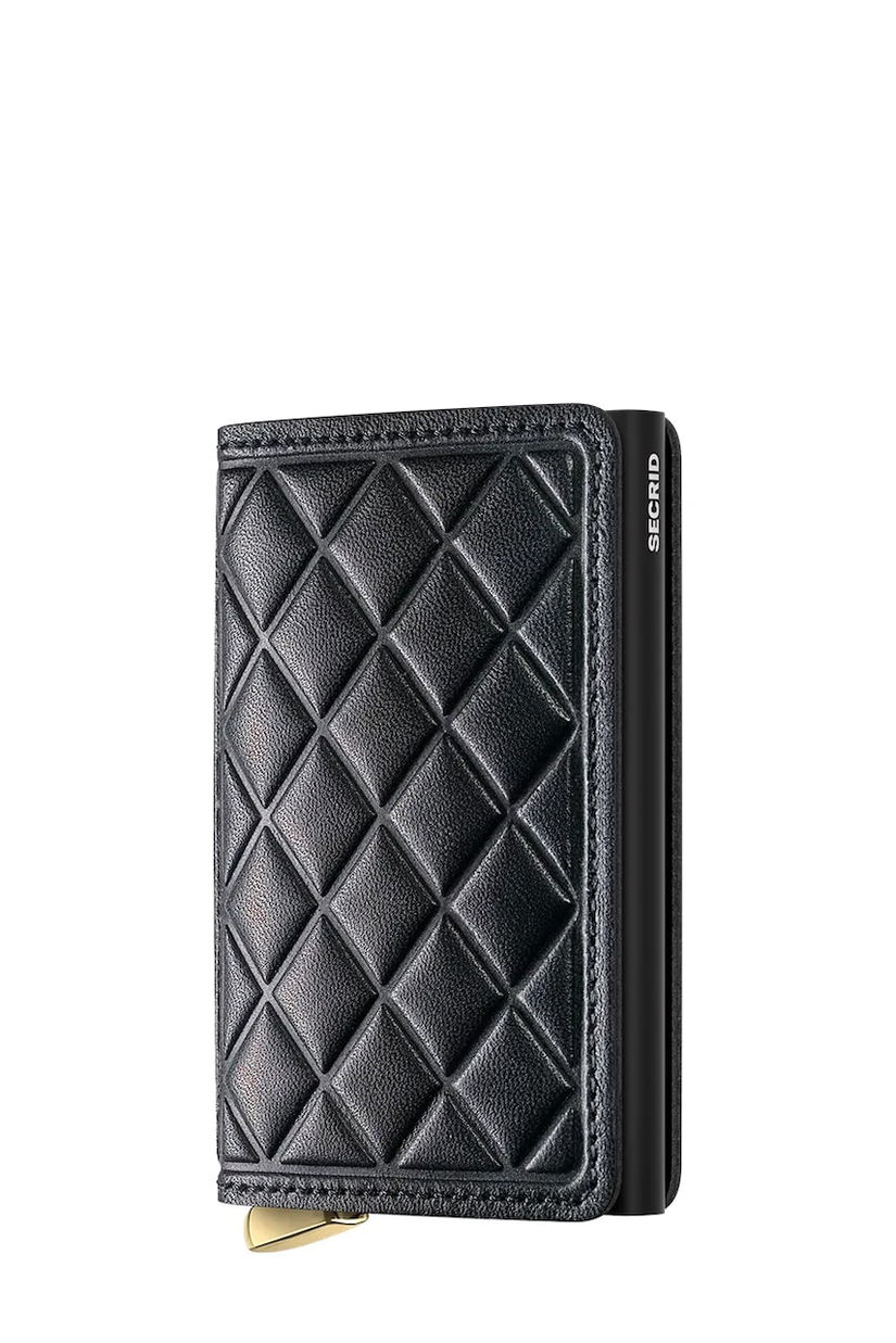 Secrid portofel de piele EMBOSS DIAMOND