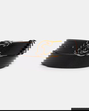 Coccinelle curea de piele cu două fețe