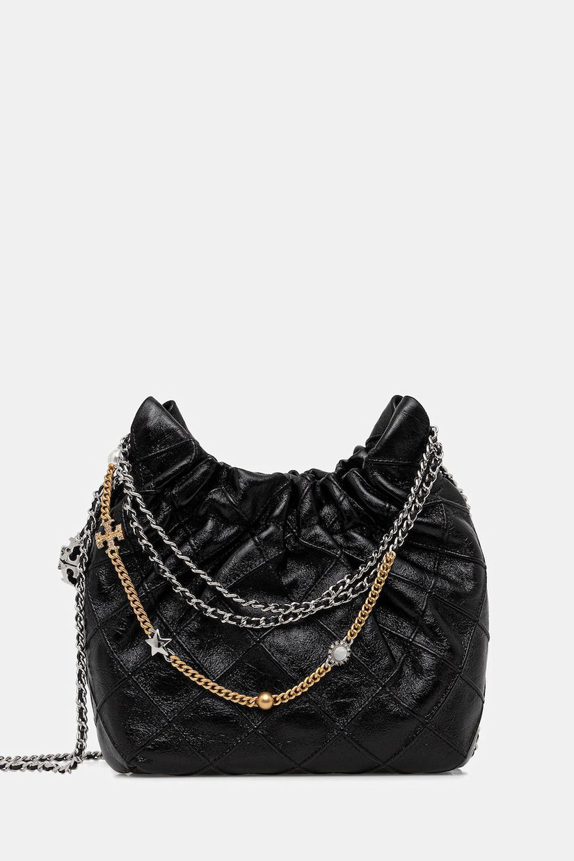 Tory Burch geantă de piele Fleming