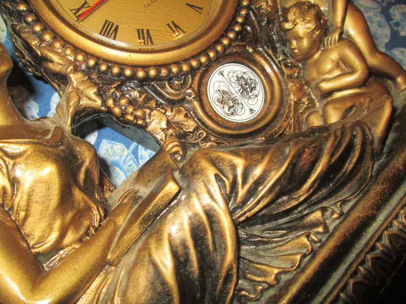 ceas vintage de masa/semineu