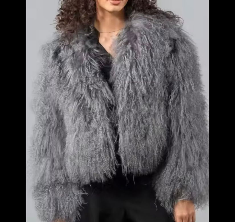 Blană de oaie mongoleza